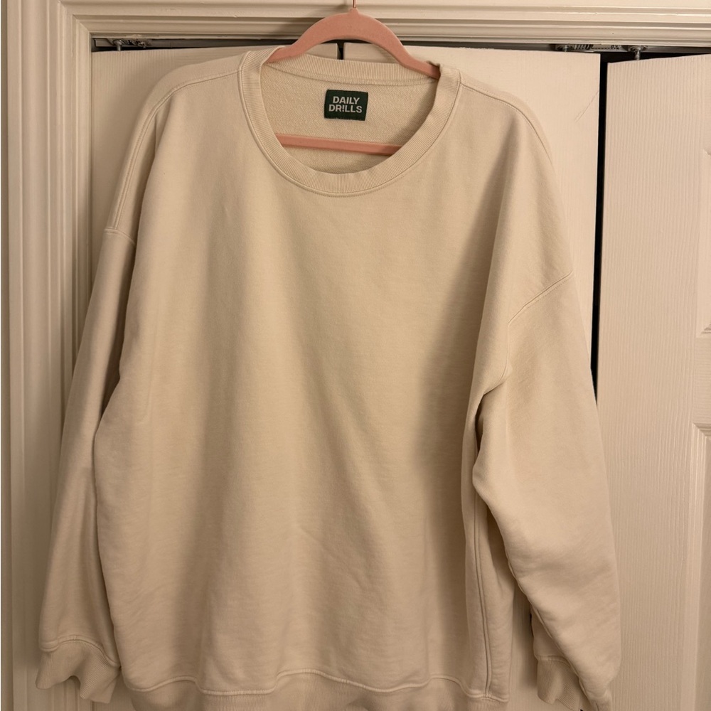 Daily Drills Sand Crewneck M/L